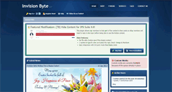Desktop Screenshot of invisionbyte.net
